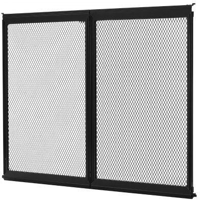Vevor Διαχωριστικό Σκύλου σε Μαύρο Χρώμα 62.23 x 50.8εκ.