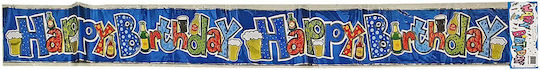 HOMie Happy Birthday Banner for Party 180cm (Various Colors)