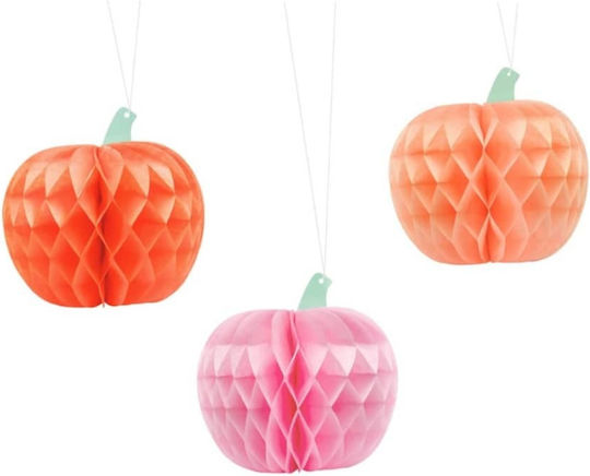 PartyDeco Hanging Ornament for Party Halloween 3 Pieces 24cm