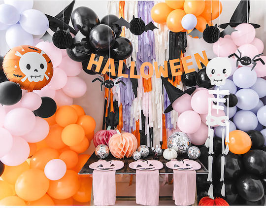 PartyDeco Γιρλάντα για Party Halloween σε Πορτοκαλί χρώμα 250εκ.