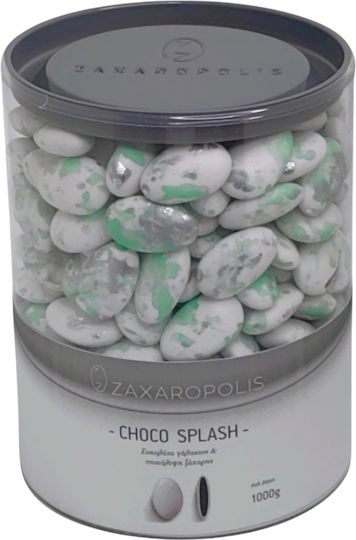 Zaxaropolis Бадеми Choco Splash във Форма Класически с Вкус Шоколад Зелен 1000гр