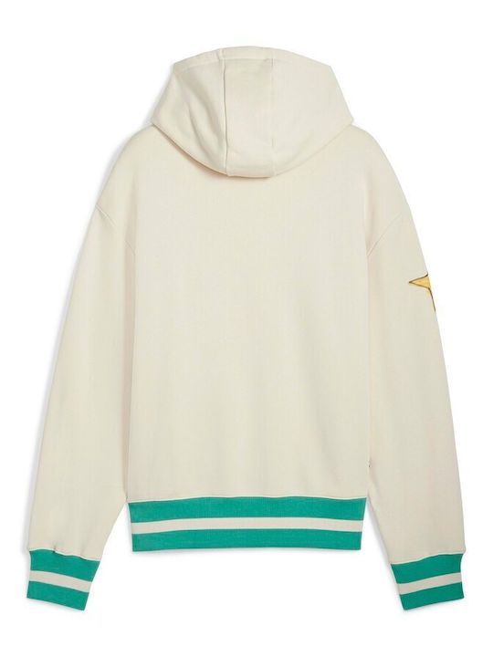 Sweatshirt mit Kapuze Weiß