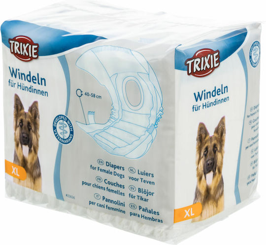 Trixie Diapers Dog Panties Large 38cm 12pcs