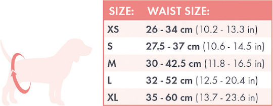 M-Pets Dog Panties XLarge 35 - 60cm 10pcs