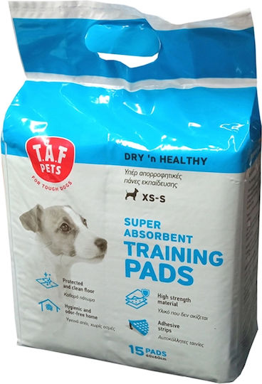 T.A.F. Pets Dry 'n Healthy Pampers pentru câini 60x60cm - 90cm 15buc