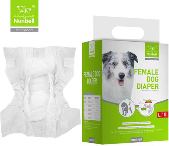 Nunbell Pet Pampers pentru câini 10buc