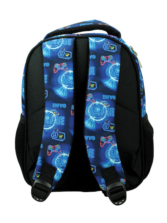 Back Me Up School Bag Backpack Elementary, Elementary Blue with Water Bottle Holder 30Liters