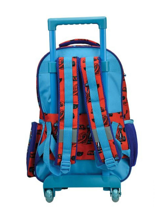 Gim Paw Patrol School Trolley Bag Elementary With Water Bottle Holder 27 Litre 35 x 20 x 46cm