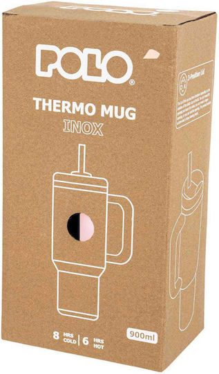 Polo Polo Thermosflasche 900ml Rosa