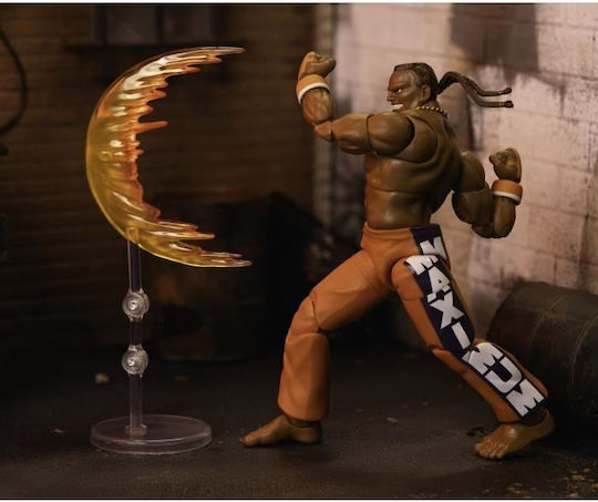 Jada Toys Ultra Street Fighter: Street Fighter Ii Dee Jay Action Figure height 15cm at Scale 1:12