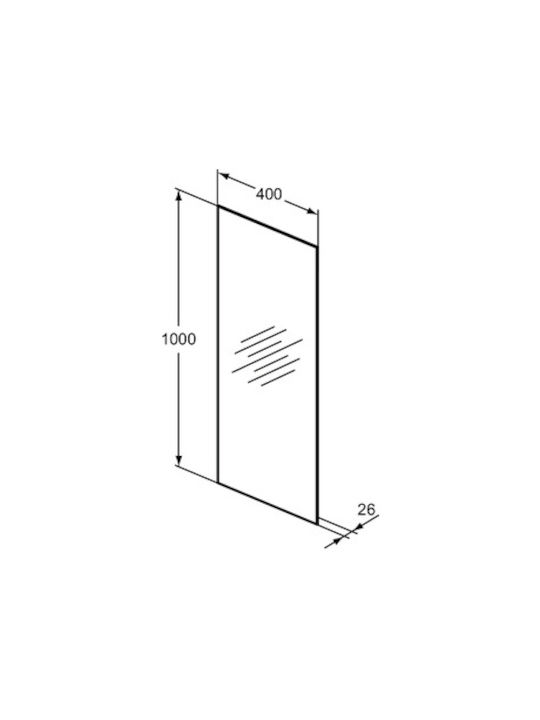 Ideal Standard Καθρέπτης Μπάνιου 40x100cm