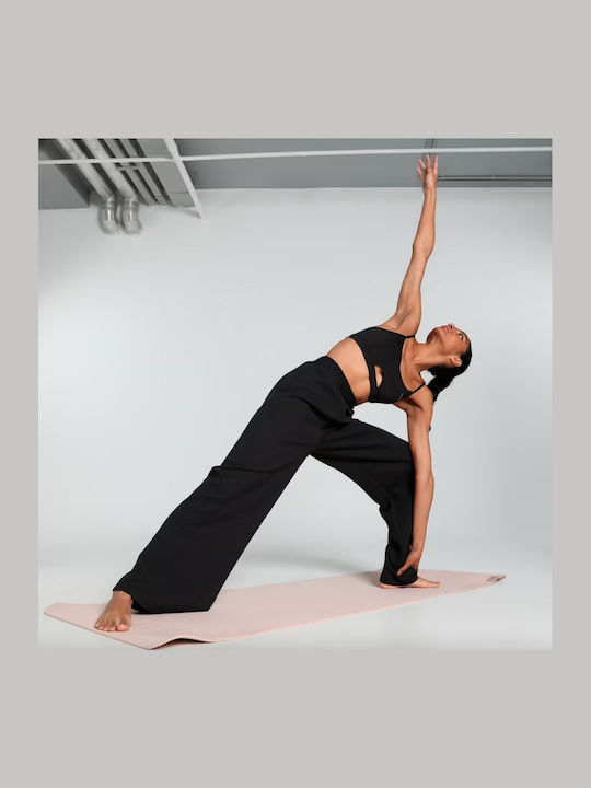 Studio Textured Hohe Taille Jogginghose Black