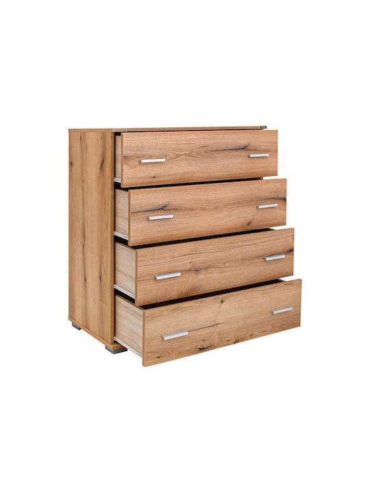 Wooden Chest of Drawers Artisan 90x44x106cm