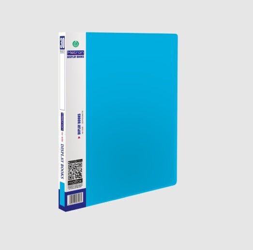 Metron Σουπλ 30 Θέσεων A4 Pastel Μπλέ