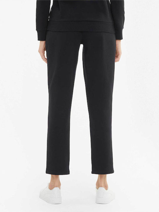 PUMA Essentials Black Sweatpants