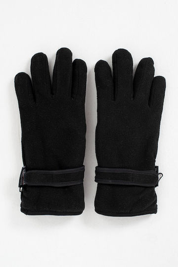 Army Race Fleece Thinsulate Military Gloves Black in Black Color 101A
