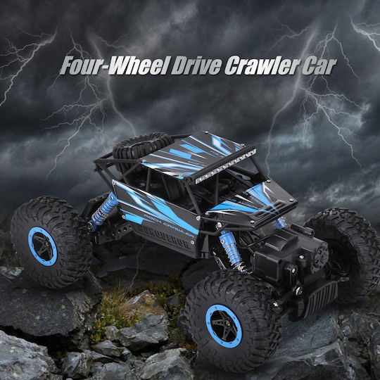 Mașină Teleghidate Likesmart Crawler Monster Control de la Distanță 4x4 Tracțiune Off-road Lungime 27 Cm Albastru