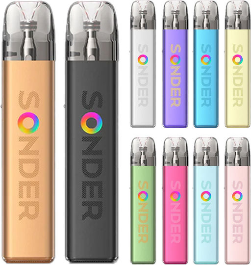 Geek Vape Sonder Q2 Pod Kit 3ml με Ενσωματωμένη Μπαταρία 1350mAh Mocha Gold