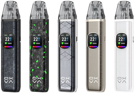 Oxva Xlim Pro Pod Kit 2ml με Ενσωματωμένη Μπαταρία 1300mAh Silk White