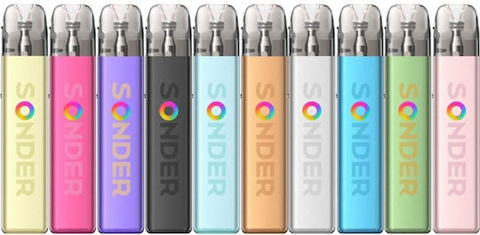 Geek Vape Sonder Q2 Pod Kit 3ml με Ενσωματωμένη Μπαταρία 1350mAh Rocket Silver