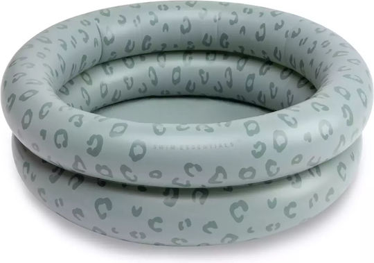 Swim Essentials Grüne Leopard Kinder Runde Schwimmbecken PVC 15lt Aufblasbar Grüne