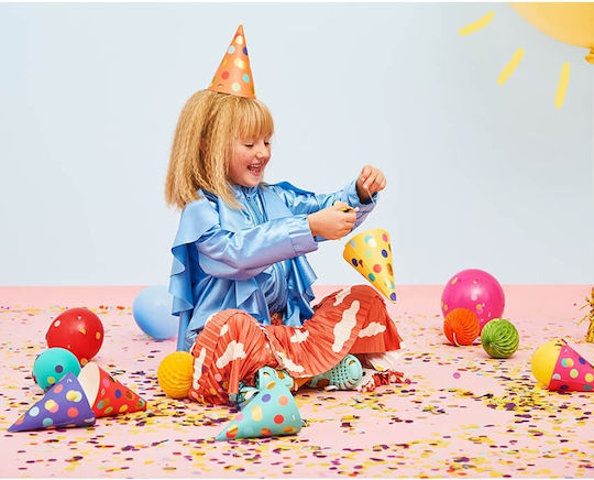 PartyDeco Party Hats 6τμχ Polka dot hats 6pcs