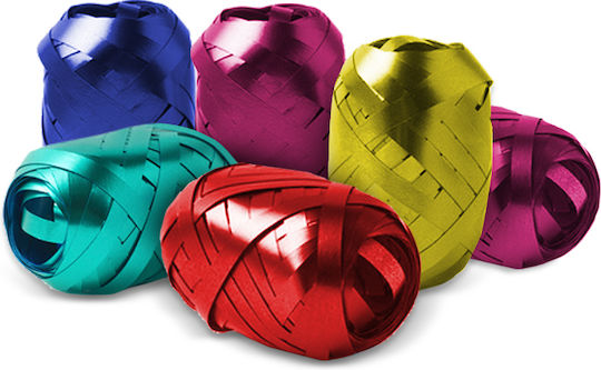 Complete Party Balloon Set Helium Tank Isp 30 Colored Balloons 40m Ribbon Helium 0.20 M3