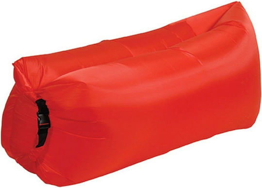 Lianos Inflatable Lazy Bag Red 260x70cm