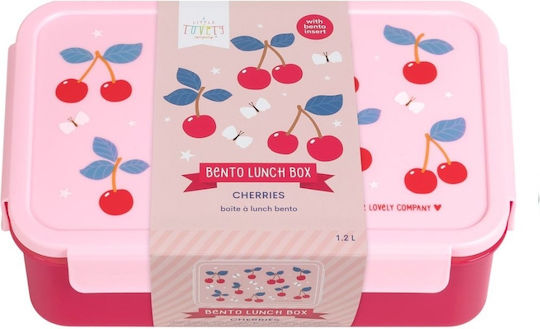 A Little Lovely Company Plastic Kids' Food Container Pink