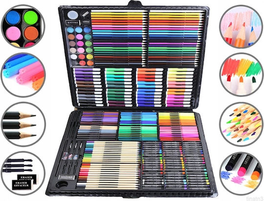 Painting Set de Colorat Lemn 288buc