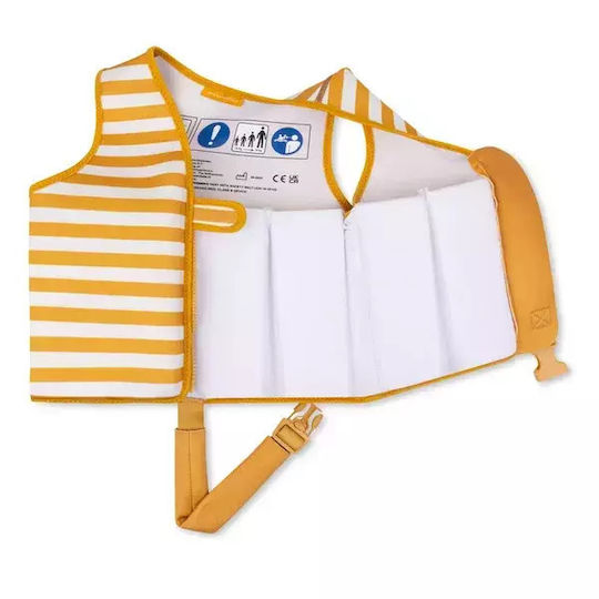Swim Essentials Swimming Life Jacket with Safety Strap for Kids 3-6 Years Lion