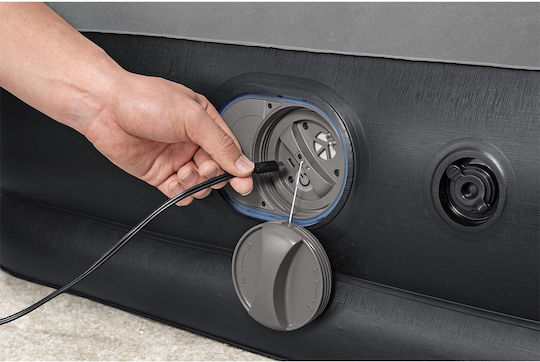 Bestway Inflatable Sleeping Mattress Single with Integrated Electric Pump 191x97x36 cm