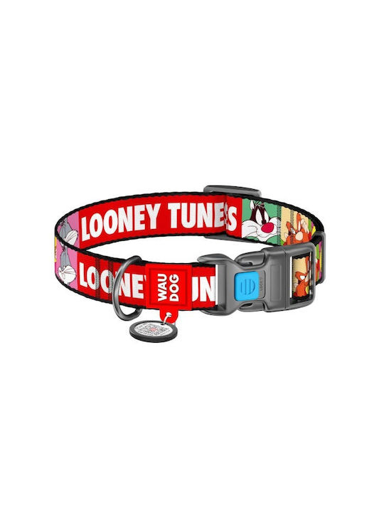 Нашийник Waudog "Looney Tunes" Пластмасов 2.5x35-58см Smart ID Xlarge Нашийник Waudog "Looney Tunes" Пластмасов 2.5x35-58см Smart ID Xlarge