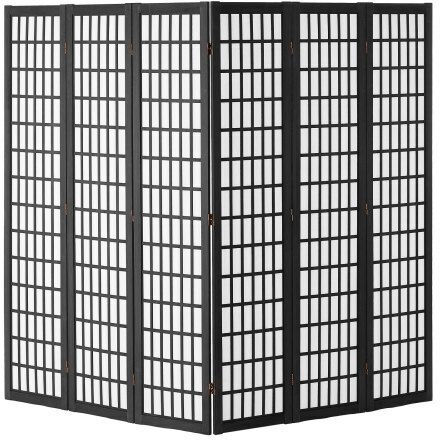 Vevor Dekorativer Raumteiler Hölzernes 242x170cm