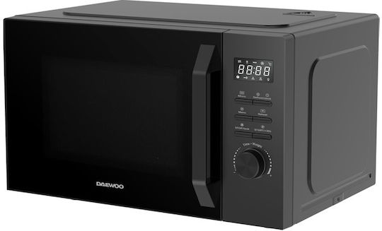 Daewoo Microwave Oven with Grill 20lt Black