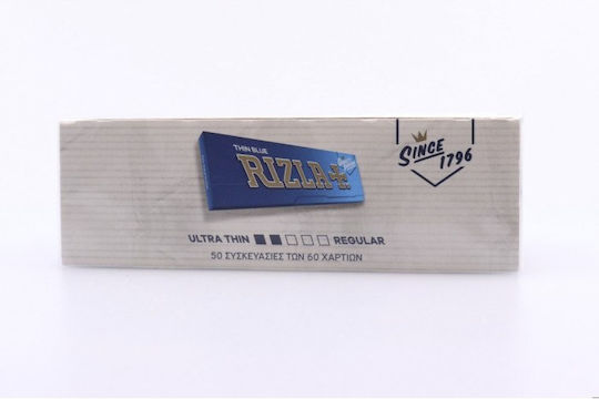 Rizla Thin Χαρτάκια Στριφτού Τσιγάρου 50 φύλλα 50τμχ