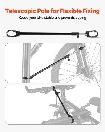 Vevor Adjustable Bicycle Repair Stand Tool Tray 85 Lb Zxcwxzjlzldsvujro001v0