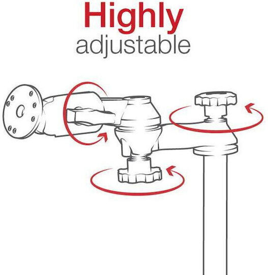 Ram Mounts Ram Suport Auto Universal Fără Găurire Pentru Podeaua Vehiculului