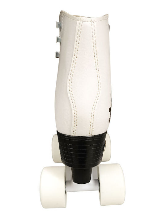 Athlopaidia Adult/Kids Quad Rollers White