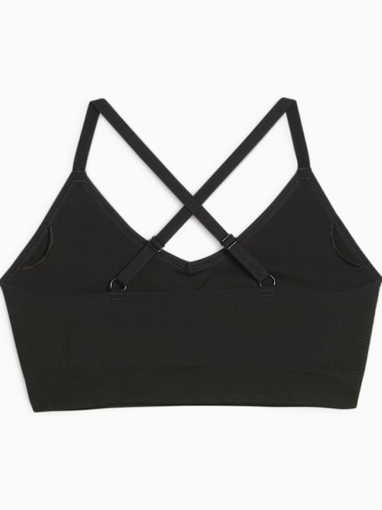 Women's Sports Bra without Padding Black