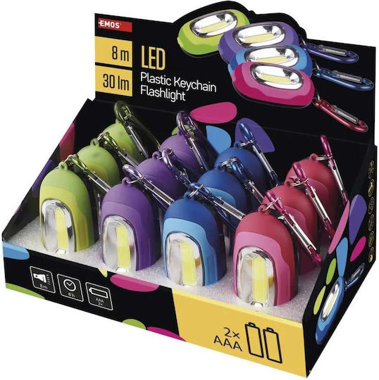 Emos Taschenlampe LED mit maximaler Helligkeit 30lm 12Stück