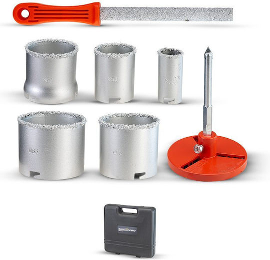 Bormann Diamond Core Drill Set BHT4580 for Firebrick and Tile