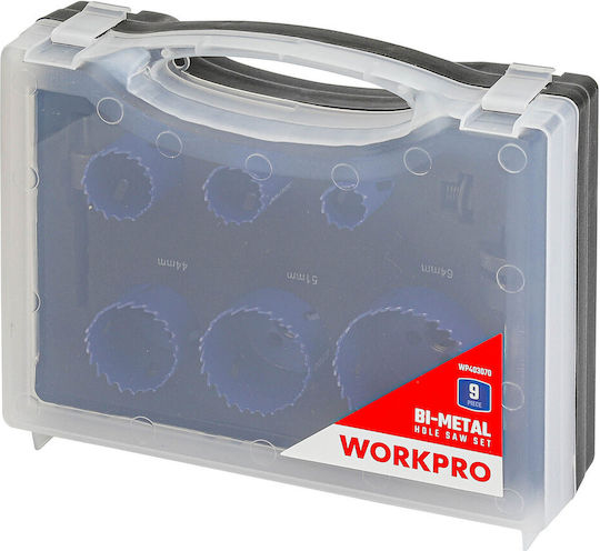 WorkPro Diamond Hole Saw Set for Metal