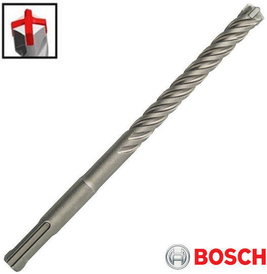 Bosch Set of 5 Quadriceps Four-Cut Diamond Drills with SDS Plus Shank for Masonry