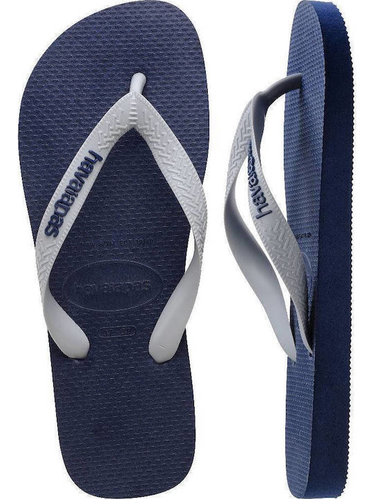 Top Logo Pop Up Σαγιονάρες σε Navy Μπλε Χρώμα