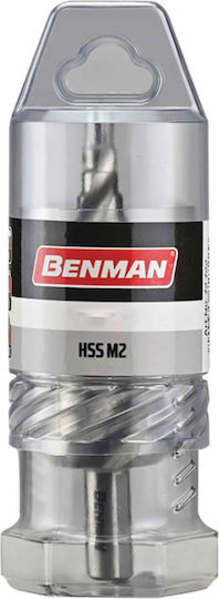 Benman Conical Diamond Drill HSS with SDS Plus Shank for Metal 4-12mm