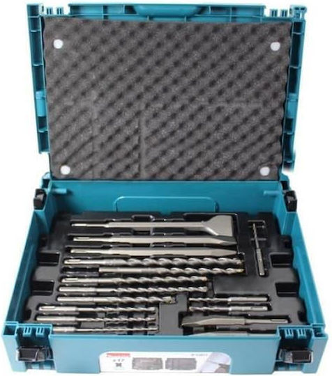 Makita Σετ 17 Διαμαντοτρύπανα με SDS Plus Στέλεχος για Δομικά Υλικά και Μέταλλο