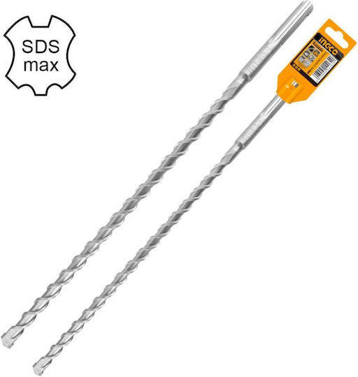 Ingco Drill Carbide with SDS Max Shank for Masonry 25x540mm