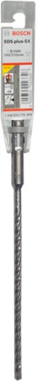 Bosch Four-Cutting Edge Diamond Drill Bit with SDS Plus Shank for Masonry 6x210mm
