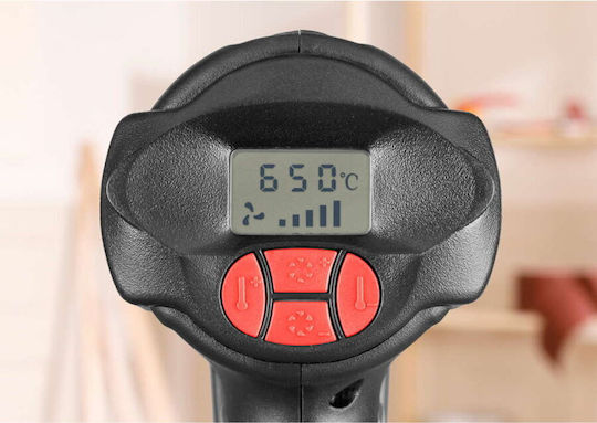 Skil 8004AA Пистолет за горещ въздух 2000W с регулиране на температурата до 650°C